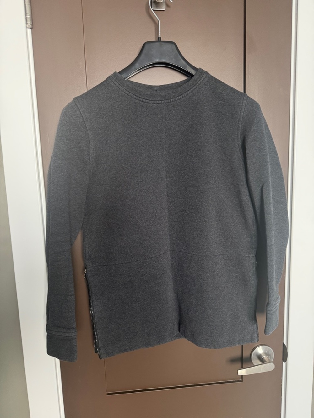Lululemon Athletica Charcoal Crewneck Sweater